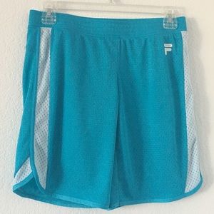 Blue FILA Gym Shorts